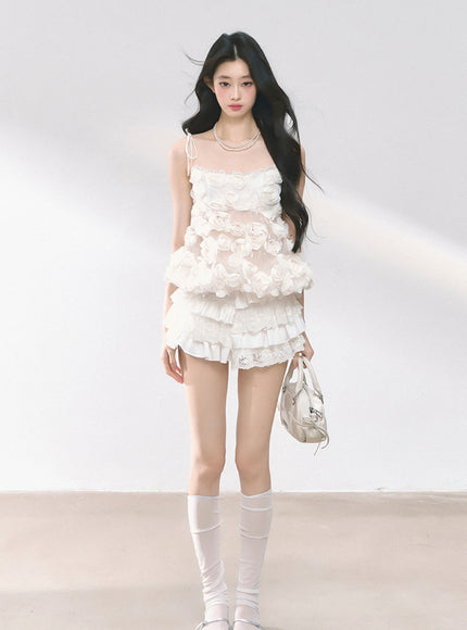Fleur Ruffle Skirt
