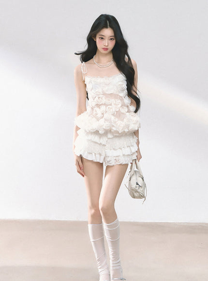 Fleur Ruffle Skirt