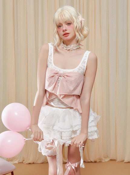 Velvet Bloom Layered Top