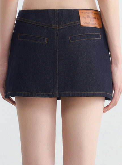 Classic Denim Mini Skirt