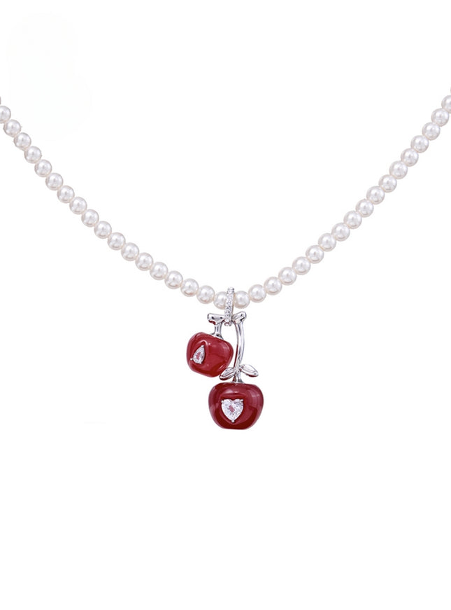 Cherry Pendant Necklace