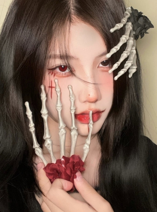 Bone Bloom Hair Clip
