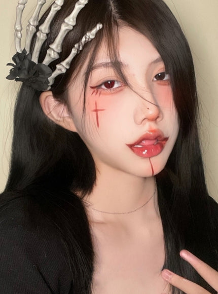 Bone Bloom Hair Clip