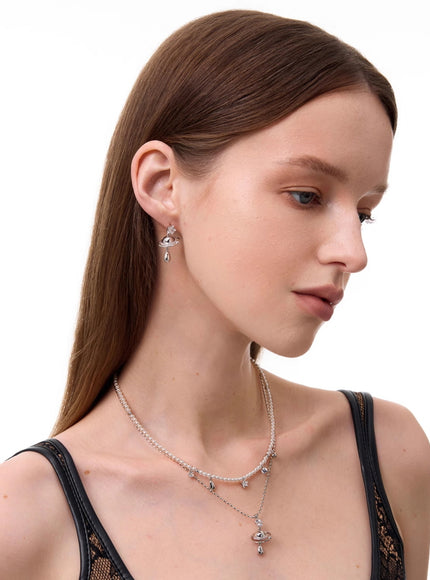 Nova Pearl Drop Earrings