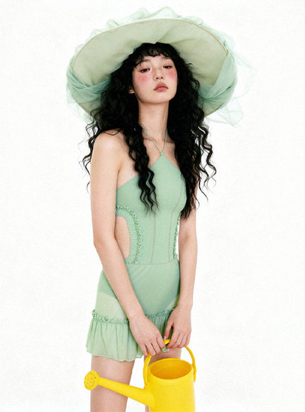 Pistachio Muse Monokini
