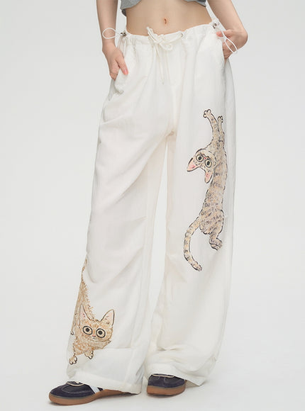 Soft Grunge Kitty Pants