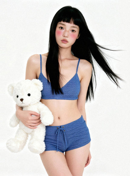 Blue Kitsch Swimwear