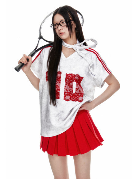 Varsity Cherry Muse Set