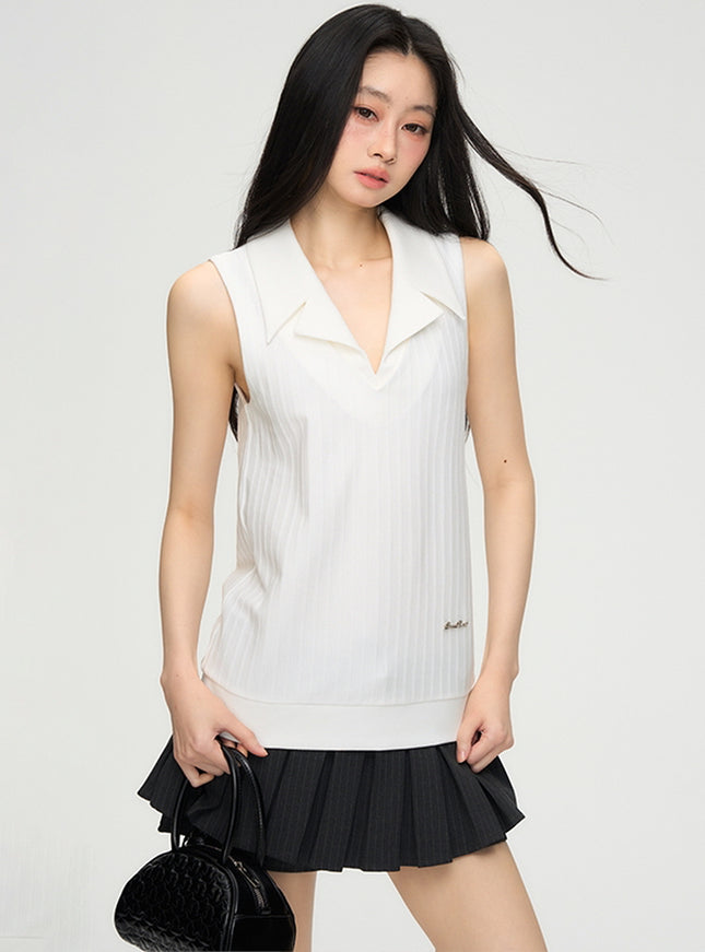 Minimal Chic Sleeveless Top