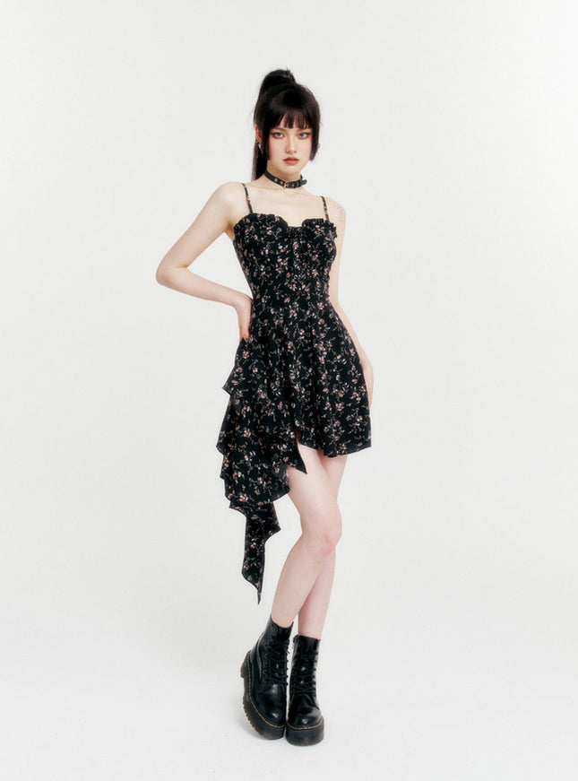 Midnight Garden Bloom Dress