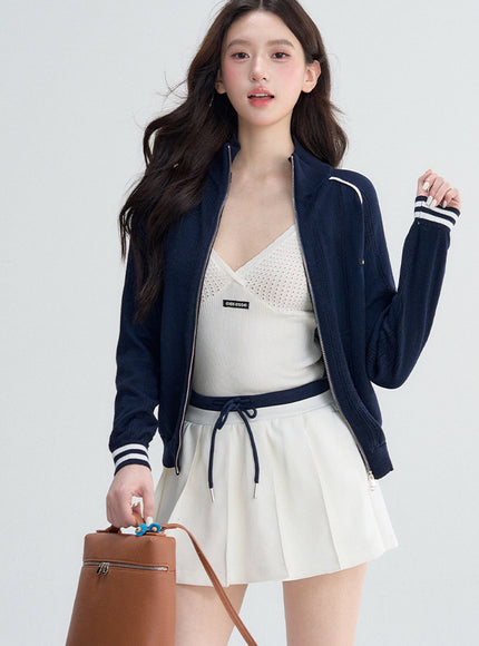 Tennis Mood Skirt - White