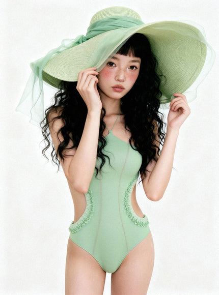Pistachio Muse Monokini