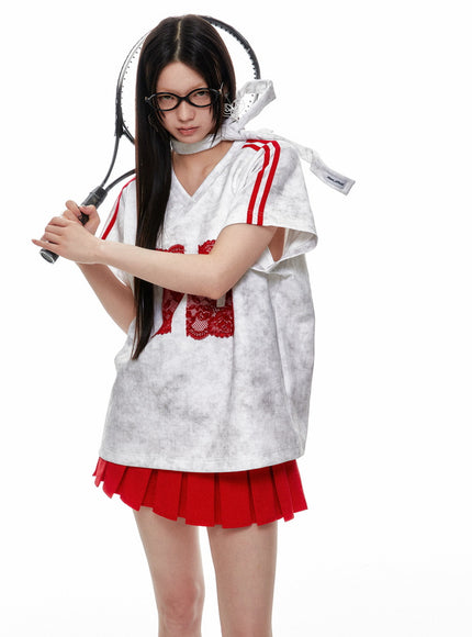 Varsity Cherry Muse Set