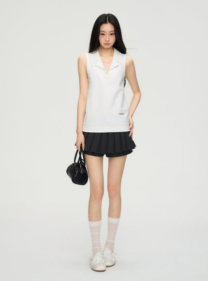 Minimal Chic Sleeveless Top