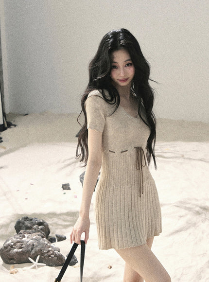 French Lace Knitted Dess