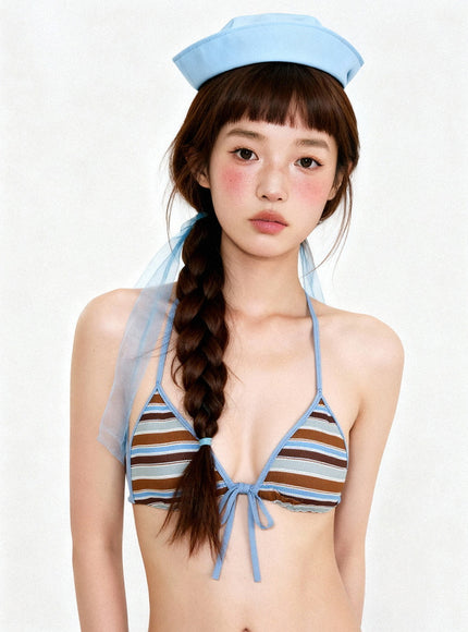 Vintage Stripe Swimwear