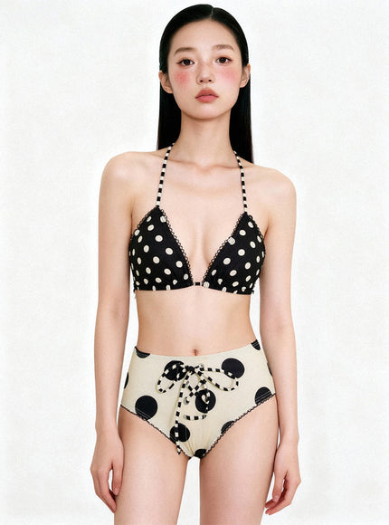 Retro Dot Swimwear Set