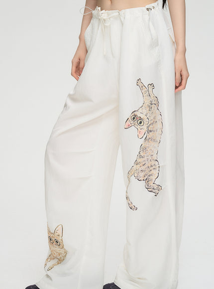 Soft Grunge Kitty Pants