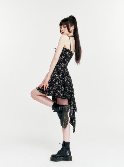 Midnight Garden Bloom Dress