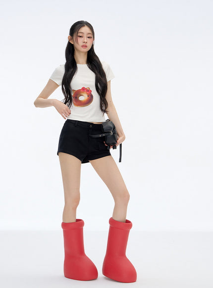 Soft Girl Kitty Tee