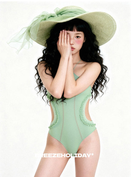 Pistachio Muse Monokini