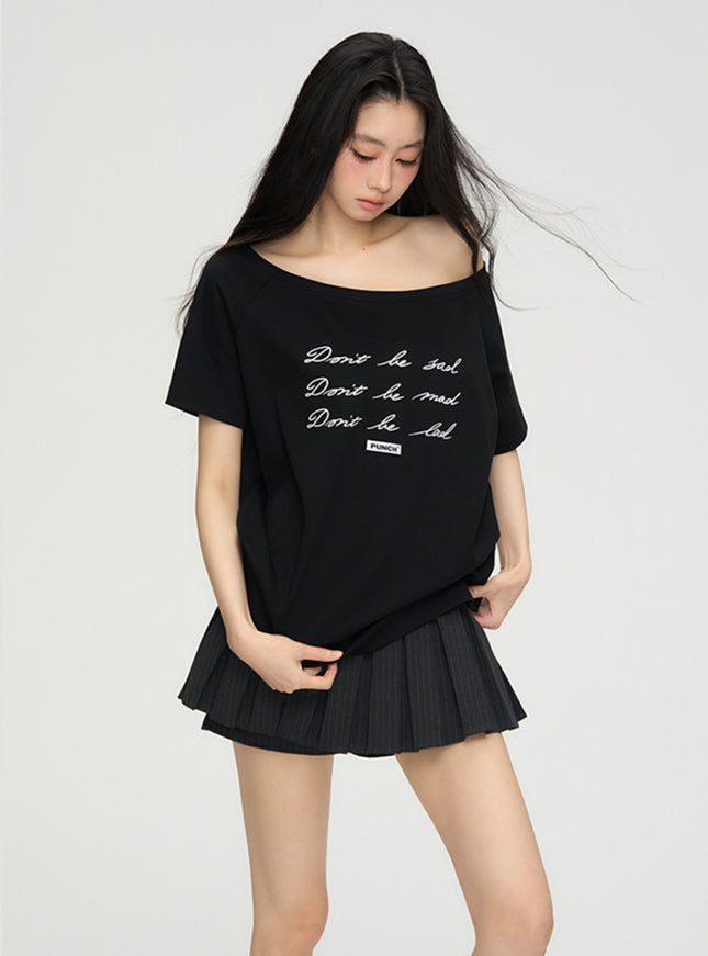 Casual Edge Off-Shoulder Tee
