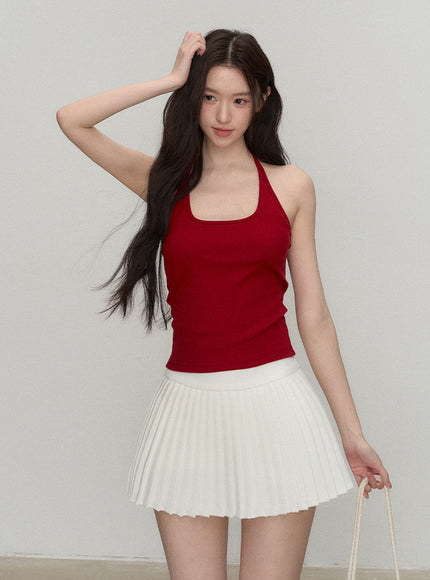 Prep Mood White Skirt