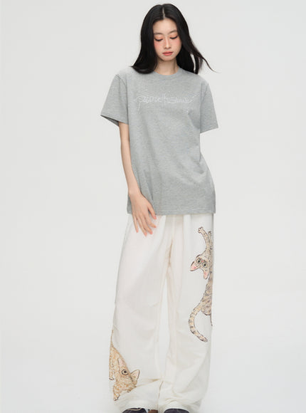 Soft Grunge Kitty Pants