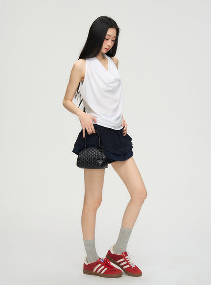 Elegant Flow White Top