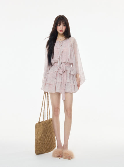 Willow Bloom Powder Dress