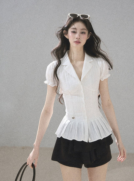 Grace Peplum Blouse