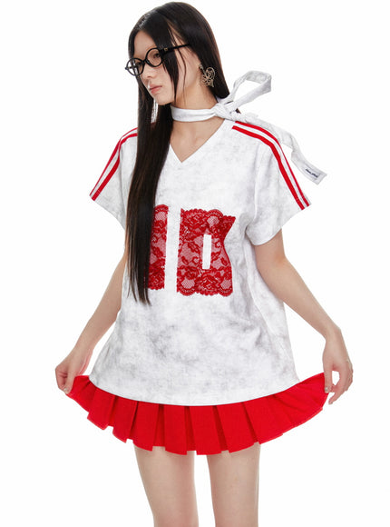 Varsity Cherry Muse Set