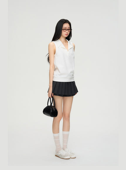 Minimal Chic Sleeveless Top