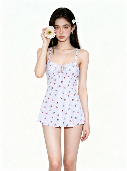 Strawberry Cream Swimdress