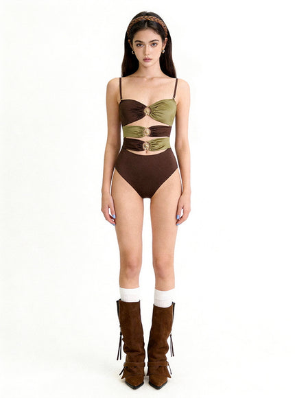 Bronze Glam Monokini