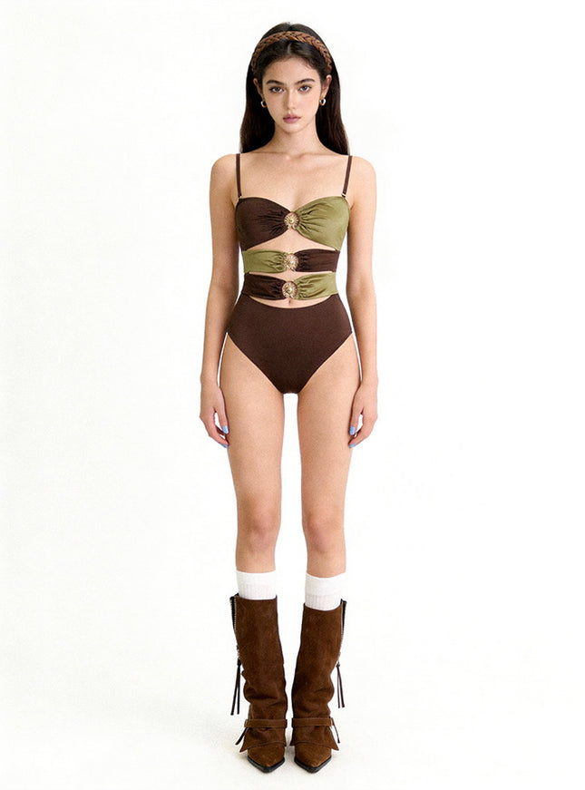 Bronze Glam Monokini
