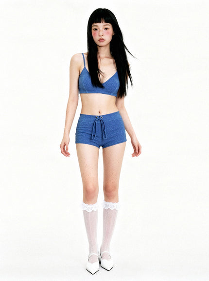 Blue Kitsch Swimwear