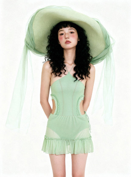 Pistachio Muse Monokini