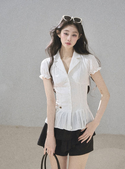 Grace Peplum Blouse