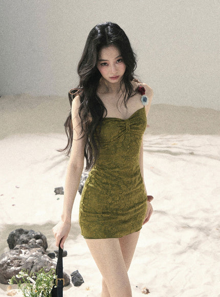 Olive Muse Dress