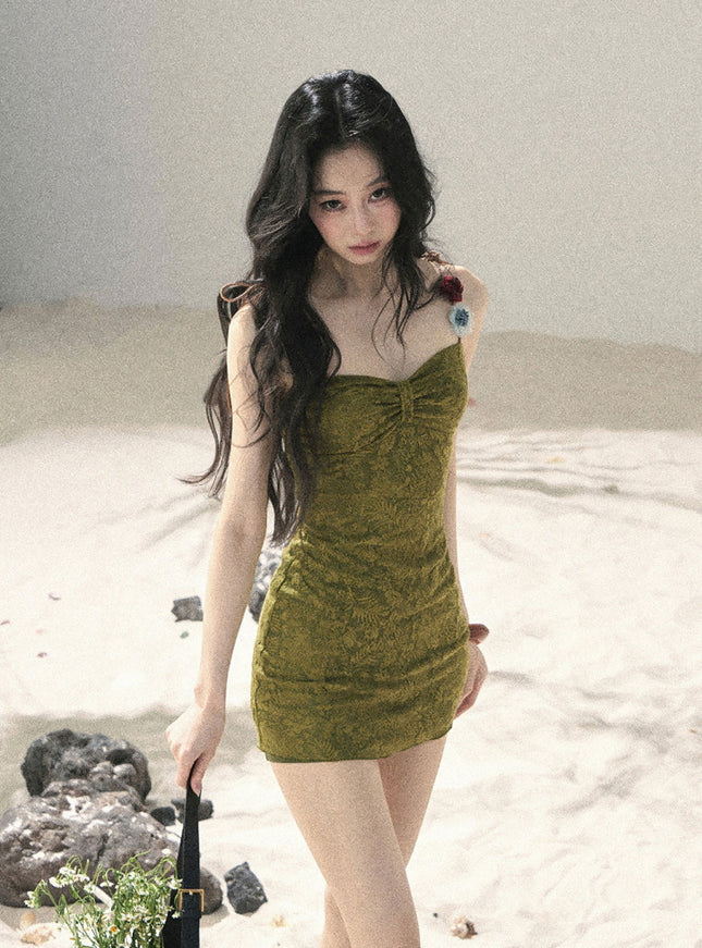 Olive Muse Dress