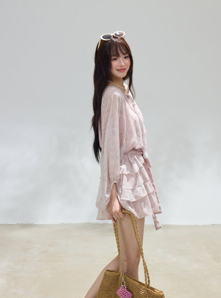 Willow Bloom Powder Dress