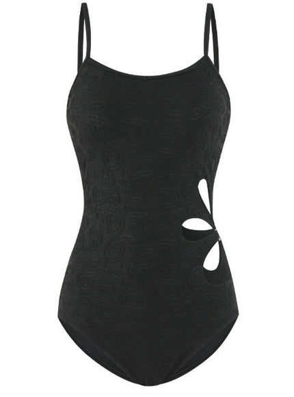 Midnight Cutout Swimwear