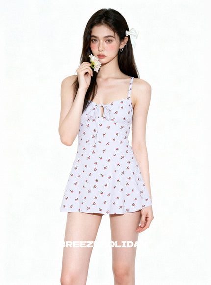 Strawberry Cream Swimdress