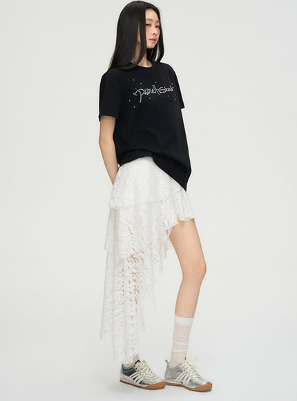 Ivory Dream Layer Skirt