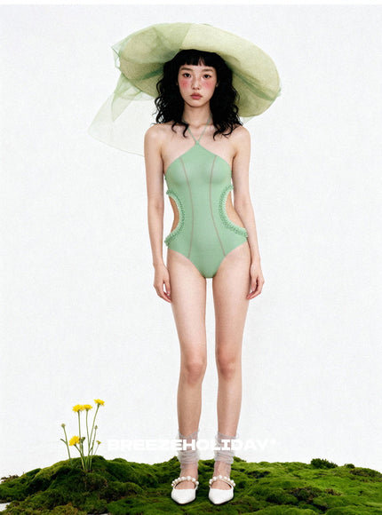 Pistachio Muse Monokini