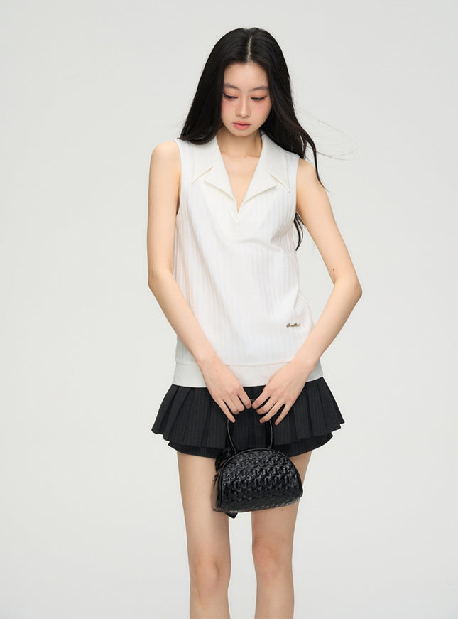 Minimal Chic Sleeveless Top