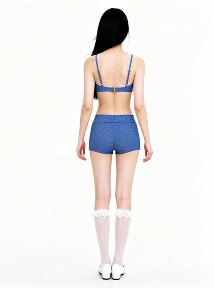 Blue Kitsch Swimwear