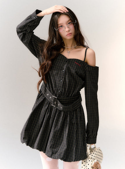 Lace Ribbon Rosette Girl Dress