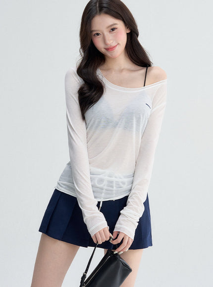 Tennis Mood Skirt - Navy